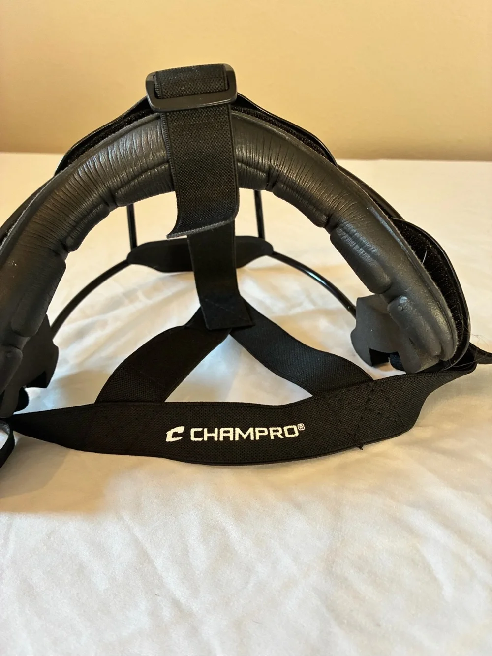 Champro Kids Black Catcher's Face Mask - Protective Softball/ Baseball Gear